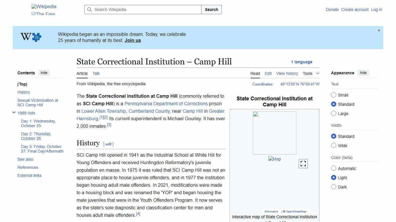 State Correctional Institution – Camp Hill - Wikipedia